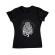 Tricou adler dama let's find beautiful place to get lost negru