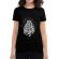 Tricou adler dama let's find beautiful place to get lost negru