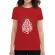 Tricou adler dama let's find beautiful place to get lost rosu