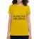 Tricou adler dama no coffee galben
