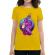 Tricou adler dama queen galben