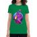 Tricou adler dama queen verde mediu