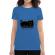 Tricou adler dama take meow home albastru azuriu