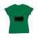 Tricou adler dama take meow home verde mediu