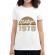 Tricou adler dama vintage 1978 alb