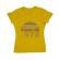 Tricou adler dama vintage 1978 galben
