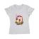 Tricou adler dama sweet ice cream lettering alb