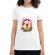 Tricou adler dama sweet ice cream lettering alb