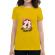 Tricou adler dama sweet ice cream lettering galben