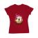 Tricou adler dama sweet ice cream lettering rosu