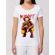 Tricou stanley stella dama i'm lovin it alb