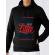 Hoodie barbat cu gluga enjoy the little things negru