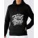 Hoodie barbat cu gluga focus on the good negru