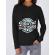 Hoodie dama cu gluga different doesnt mean wrong negru