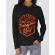 Hoodie dama cu gluga everything you can imagine is real negru