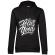 Hoodie dama cu gluga focus on the good negru