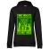 Hoodie dama cu gluga high zombies negru