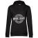 Hoodie dama cu gluga work hard negru