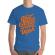 Tricou adler barbat a goal without a plan is just a wish albastru azuriu