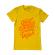 Tricou adler barbat a goal without a plan is just a wish galben