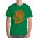 Tricou adler barbat a goal without a plan is just a wish verde mediu