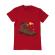 Tricou adler barbat adventure boot rosu