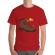 Tricou adler barbat adventure boot rosu