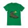 Tricou adler barbat adventure boot verde mediu