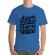 Tricou adler barbat aspire to inspire before we expire albastru azuriu