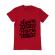 Tricou adler barbat aspire to inspire before we expire rosu