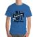 Tricou adler barbat beautician albastru azuriu