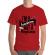 Tricou adler barbat beautician rosu