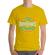 Tricou adler barbat die with memories not dreams galben