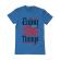 Tricou adler barbat enjoy the little things albastru azuriu