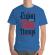 Tricou adler barbat enjoy the little things albastru azuriu
