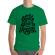Tricou adler barbat feel the fear and do it anyway verde mediu