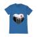 Tricou adler barbat hike and love albastru azuriu