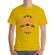 Tricou adler barbat life isnt perfect galben