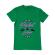 Tricou adler barbat life isnt perfect verde mediu