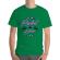 Tricou adler barbat life isnt perfect verde mediu