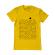 Tricou adler barbat mountains galben