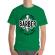Tricou adler barbat professional barber verde mediu