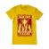 Tricou adler barbat thirsty zombies galben
