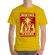 Tricou adler barbat thirsty zombies galben