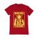 Tricou adler barbat thirsty zombies rosu