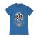 Tricou adler barbat umbrella tattoo albastru azuriu