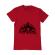 Tricou adler barbat whiskey rosu