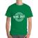 Tricou adler barbat work hard verde mediu