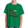 Tricou adler copil adventure boot verde mediu