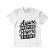 Tricou adler copil aspire to inspire before we expire alb